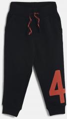 U S Polo Assn Kids Black Regular Fit Track Bottom boys