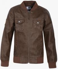 U S Polo Assn Kids Brown Winter Jacket boys