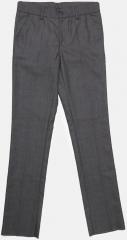 U S Polo Assn Kids Charcoal Grey Regular Fit Regular Trousers boys