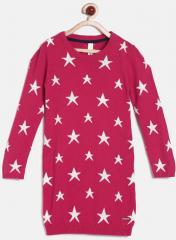 U S Polo Assn Kids Fuchsia Casual Dress girls