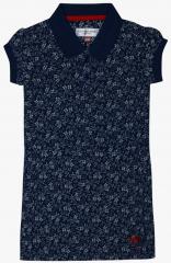 U S Polo Assn Kids Navy Blue Polo T Shirt girls