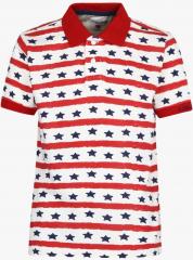 U S Polo Assn Kids Off White Polo T shirt boys