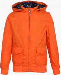 U S Polo Assn Kids Orange Winter Jacket boys