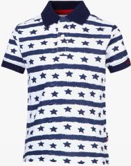 U S Polo Assn Kids White Polo T Shirt boys