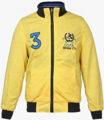 U S Polo Assn Kids Yellow Winter Jacket boys