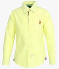 U S Polo Assn Lemon Casual Shirt boys