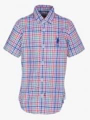 U S Polo Assn Multicoloured Casual Shirt boys