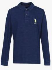 U S Polo Assn Navy Blue Polo T Shirt boys