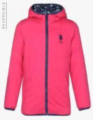 U S Polo Assn Navy Blue Winter Jacket girls