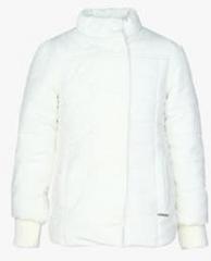 U S Polo Assn Off White Winter Jacket girls