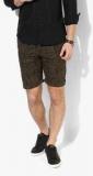 U S Polo Assn Olive Printed Shorts men