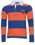 U S Polo Assn Orange Polo T Shirt boys