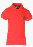 U S Polo Assn Red Casual Top Girls