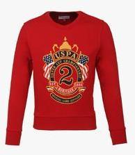 U S Polo Assn Red Sweatshirt boys