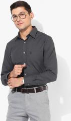 U S Polo Assn Tailored Charcoal Regular Fit Formal Shirt men