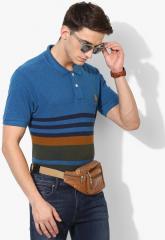 U S Polo Assn Teal Regular Fit Polo T Shirt men