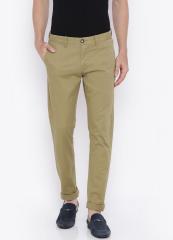 U S Polo Assn U.S. Polo Assn. Men Khaki Solid Chino Trousers men