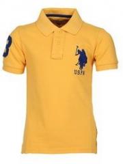 U S Polo Assn Yellow Polos boys