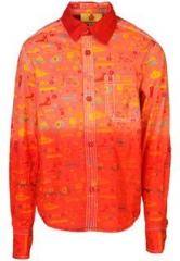 Ufo Red Casual Shirt boys