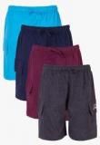 Ultrafit Pack Of 4 Multicoloured Shorts Boys