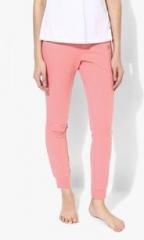 Under Colors Of Benetton Pink Solid Pant women