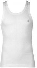 Under Colors Of Benetton White Vests men