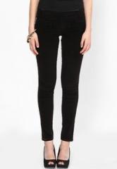 United Colors Of Benetton Black Cord Jeggings women