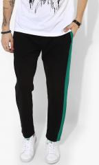 United Colors Of Benetton Black Solid Chinos men