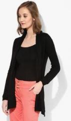 United Colors Of Benetton Black Solid Shrug women