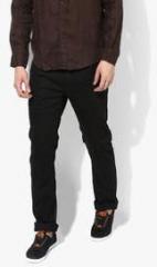 United Colors Of Benetton Black Solid Skinny Fit Jeans men