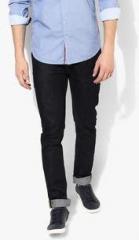 United Colors Of Benetton Black Solid Slim Fit Jeans men