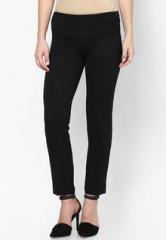 United Colors Of Benetton Black Solid Trouser women