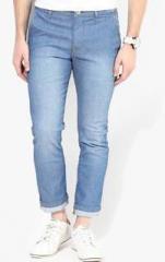 United Colors Of Benetton Blue Cross Pocket Skinny Fit Jeans men