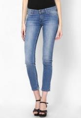 United Colors Of Benetton Blue Skinny Fit Basic Denim women