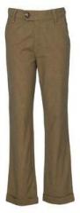 United Colors Of Benetton Brown Regular Fit Trouser boys