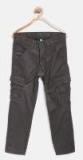 United Colors Of Benetton Coffee Brown Solid Cargos Boys