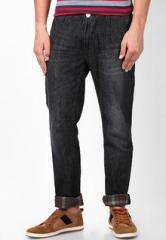 United Colors Of Benetton Dark Grey Neps Slim Fit Jeans men