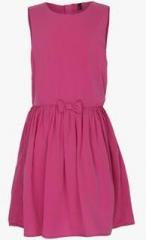 United Colors Of Benetton Fuchsia Casual Dress girls