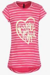 United Colors Of Benetton Fuchsia Casual Top girls