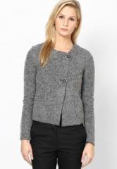 United Colors Of Benetton Grey Long Sleeve Jacket women