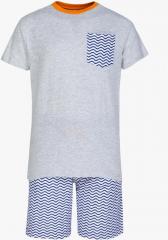 United Colors Of Benetton Grey Shorts Set boys