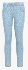 United Colors Of Benetton Light Blue Regular Fit Trouser girls