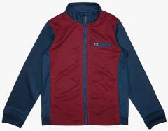 United Colors Of Benetton Maroon Blue Jacket boys