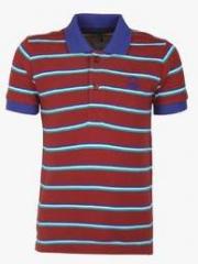 United Colors Of Benetton Maroon Polo Shirt boys