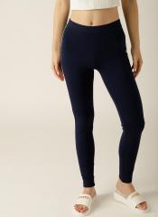 United Colors Of Benetton Navy Blue Leggings women