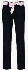 United Colors Of Benetton Navy Blue Regular Fit Jeans girls