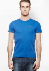 United Colors Of Benetton Navy Blue Round Neck T Shirt men