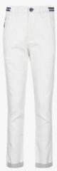 United Colors Of Benetton Off White Regular Fit Trouser boys