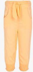 United Colors Of Benetton Orange Regular Fit Trouser girls