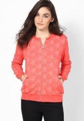 United Colors Of Benetton Orange Reversible Sweatshirt women